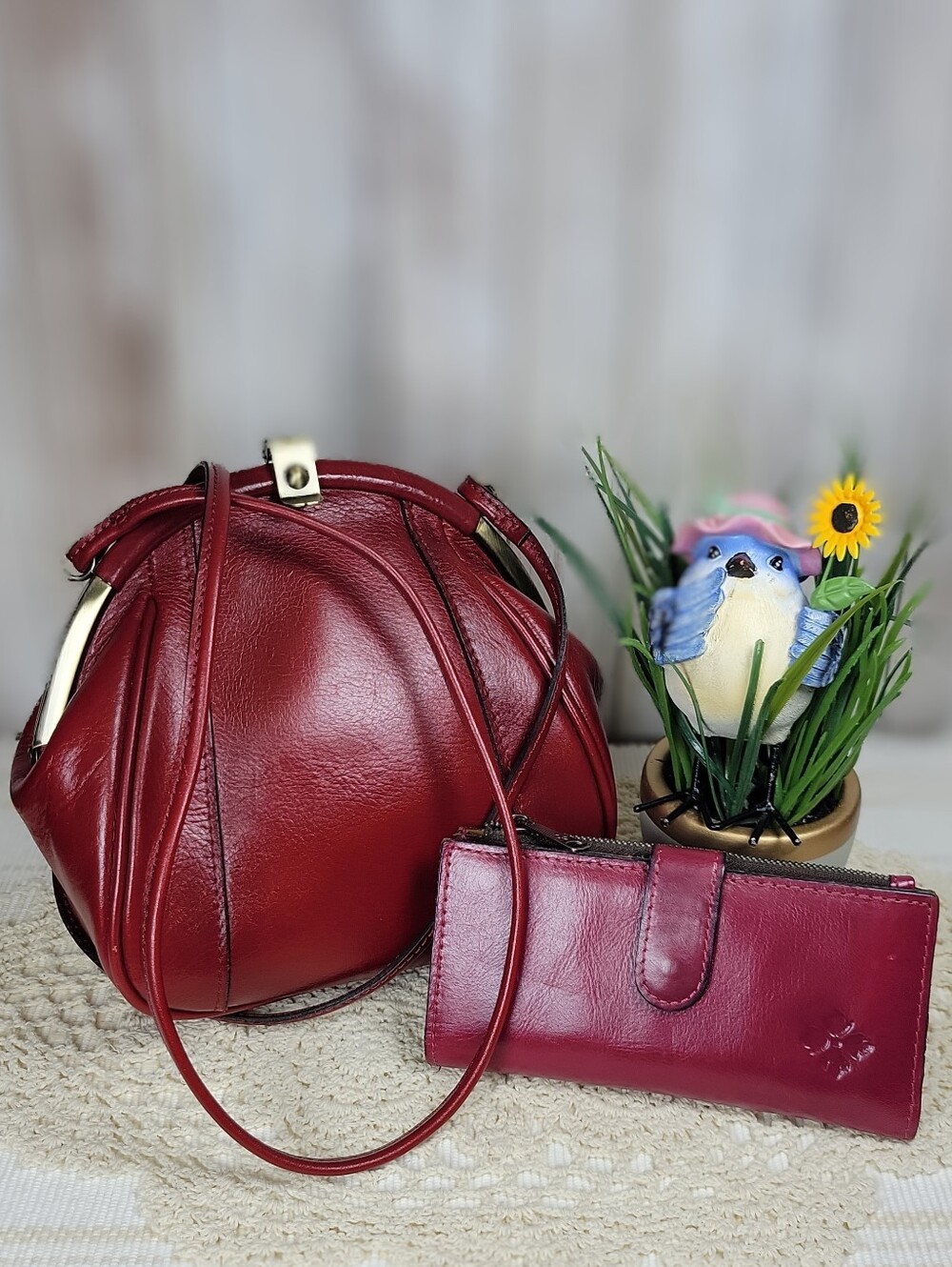 Patricia Nash Crossbody + Wallet